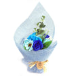 Soap Flower Bouquet Standing - Blue - SHAMTAM.COM