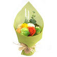 Standing Soap Flower Bouquet - Green Yellow - SHAMTAM.COM