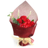 Standing Soap Flower Bouquet - Red - SHAMTAM.COM