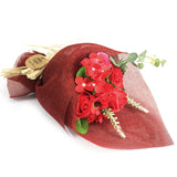 Standing Soap Flower Bouquet - Red - SHAMTAM.COM