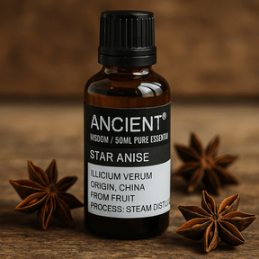 Aniseed China Star (Star Anise) Essential Oil 50ml - SHAMTAM.COM