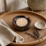 Stars Sign Mini Bowl & Incense Stick Holder - Virgo — styled in a warm, naturally lit interior