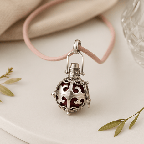 Sterling Silver Angel Bell Pendant - Seduction 16mm - SHAMTAM.COM