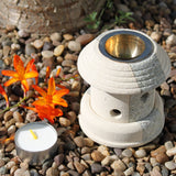 Stone Oil Burner - Combo Lantern - SHAMTAM.COM