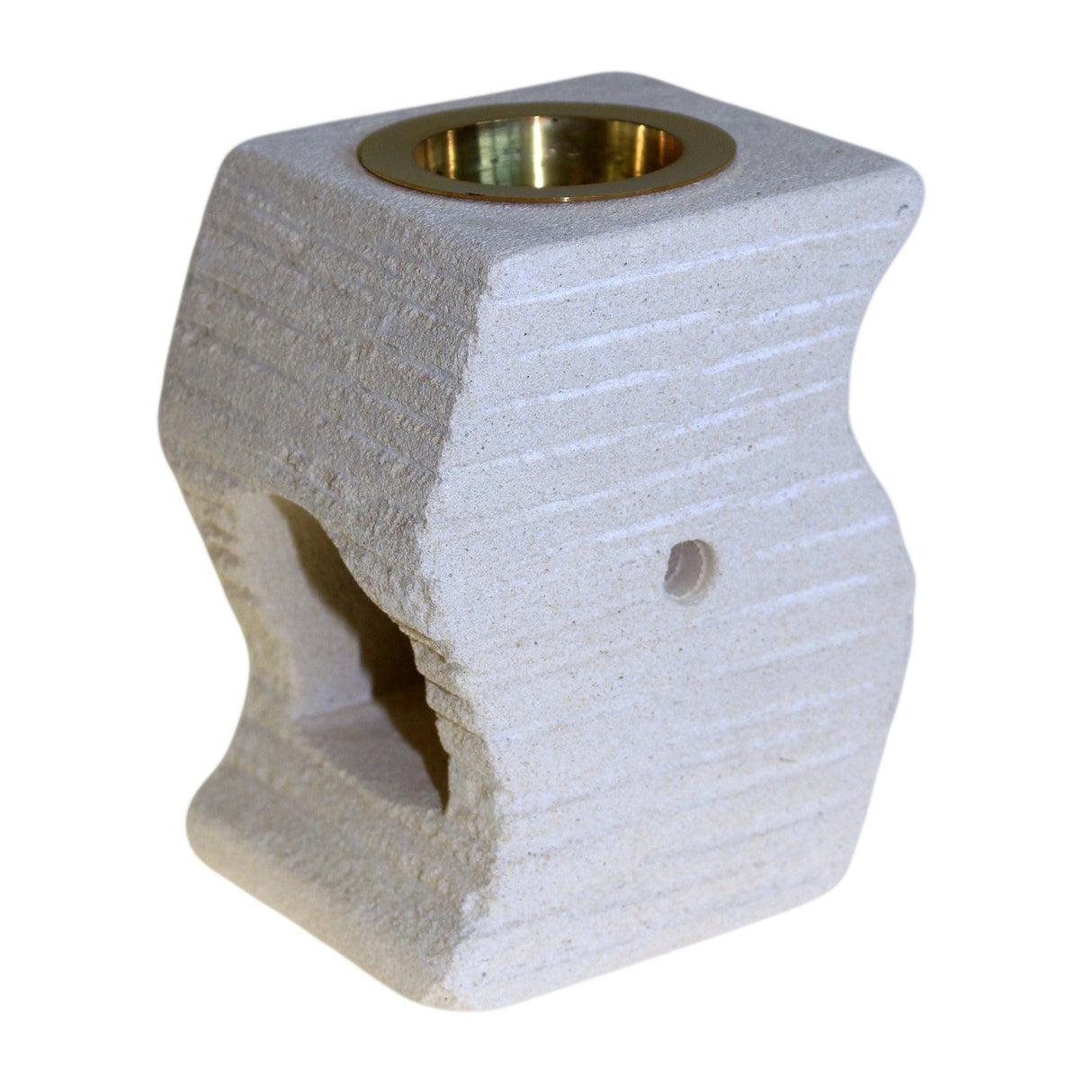 Stone Oil Burner - Stepped Wave - SHAMTAM.COM