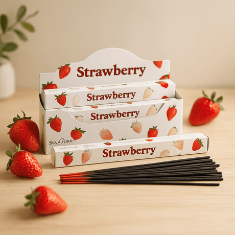 Strawberry Incense Sticks 20 Count Stamford - SHAMTAM.COM