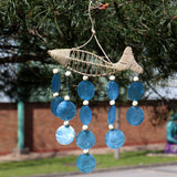 String Fish and Blue Copis Drop - SHAMTAM.COM