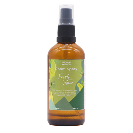 Summer Room Spray - Fresh Vetiver 100ml - SHAMTAM.COM