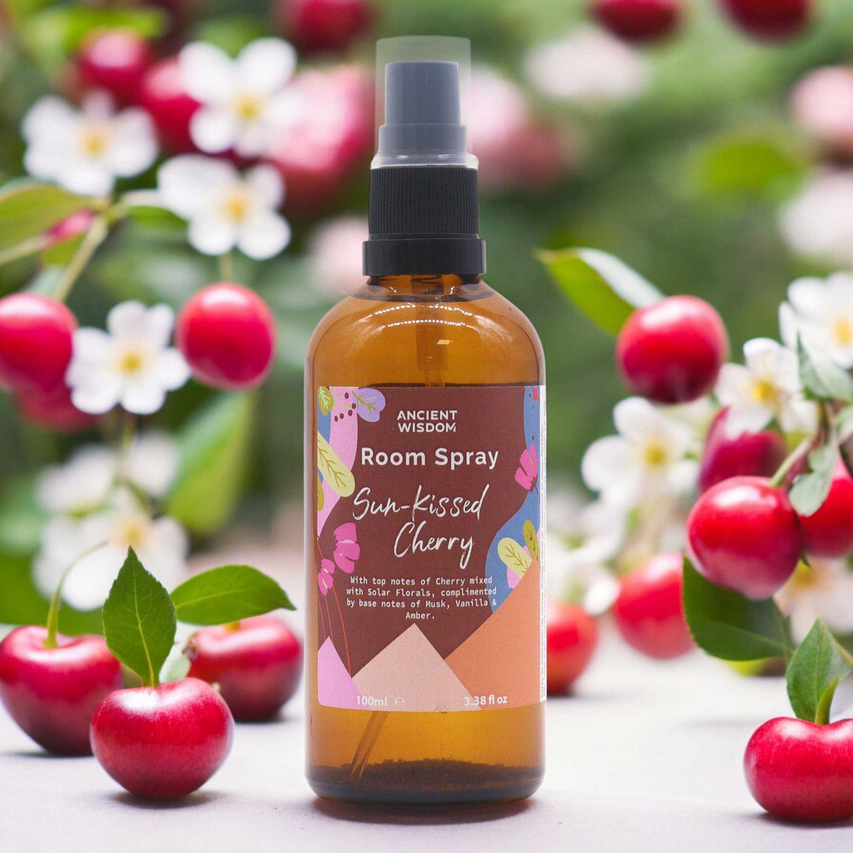 Summer Room Spray - Sun - Kissed Cherry 100ml - SHAMTAM.COM