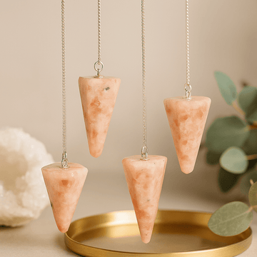 Sunstone Crystal Dowsing Pendulum