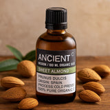 Sweet Almond Carrier Oil Organic 100ml - SHAMTAM.COM
