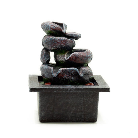 Tabletop Fountain - 20cm - Cascading Pots - SHAMTAM.COM