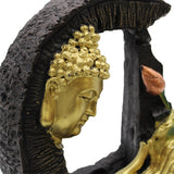 Tabletop Fountain - 30cm - Golden Buddha & Lotus - SHAMTAM.COM