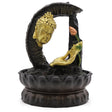 Tabletop Fountain - 30cm - Golden Buddha & Lotus - SHAMTAM.COM