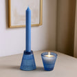 Taper And Tealight Candle Holder Royal Blue 2 - Pack - SHAMTAM.COM