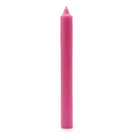 Taper Candles - Rustic Deep Pink - Pack of 5 - SHAMTAM.COM