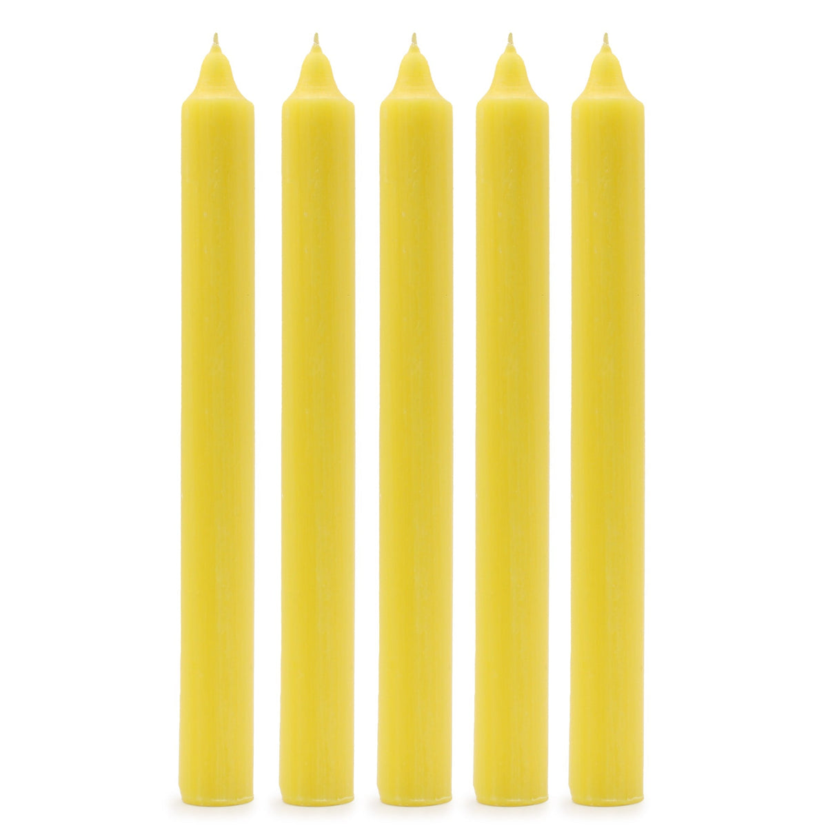 Taper Candles - Rustic Lemon - Pack of 5 - SHAMTAM.COM