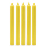 Taper Candles - Rustic Lemon - Pack of 5 - SHAMTAM.COM