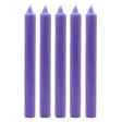 Taper Candles - Rustic Lilac - Pack of 5 - SHAMTAM.COM