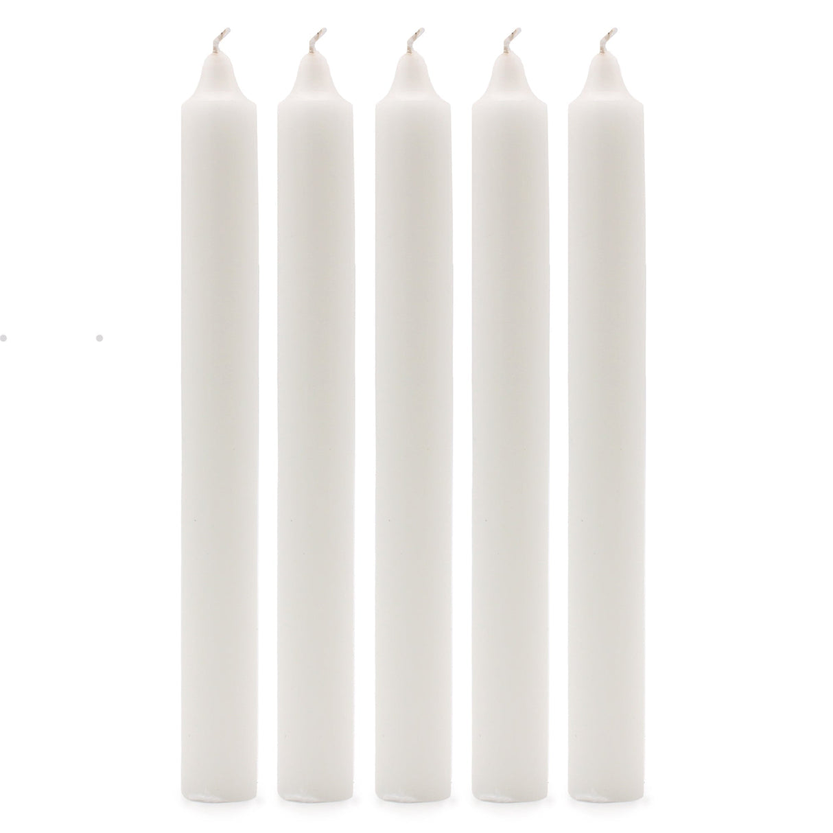 Taper Candles - Rustic White - Pack of 5 - SHAMTAM.COM