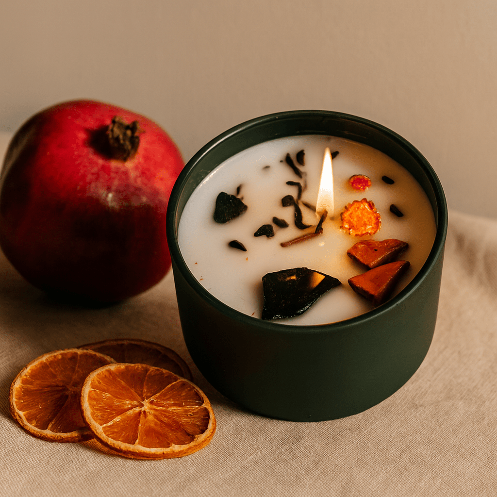 Tarot Crystal Scented Candle The Devil - SHAMTAM.COM