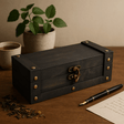 Tea Chest Box - Long Grey - SHAMTAM.COM