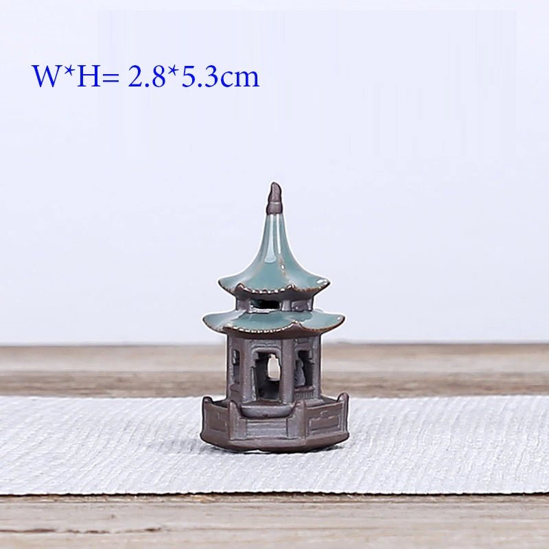 Tea Pet Ornaments Octagonal Pagoda - SHAMTAM