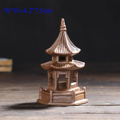 Tea Pet Ornaments Octagonal Pagoda - SHAMTAM