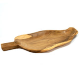 Decor Bowl Teak Leaf 32cm - SHAMTAM.COM