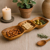 Teak Root Bowl, Pyramid 50cm - SHAMTAM.COM