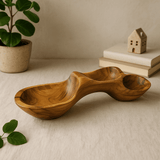 Teak Root Decorative Bowl 40cm - SHAMTAM.COM