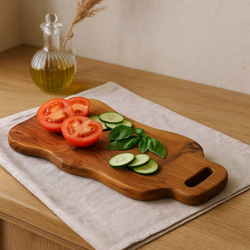 Tagliere in legno di teak 50cm