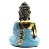 Teal & Gold Buddha Statue - SHAMTAM.COM