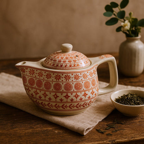 Teapot for Herbal Tea, Small Amber - SHAMTAM.COM