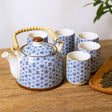 Teapot Set, Blue Star - SHAMTAM.COM