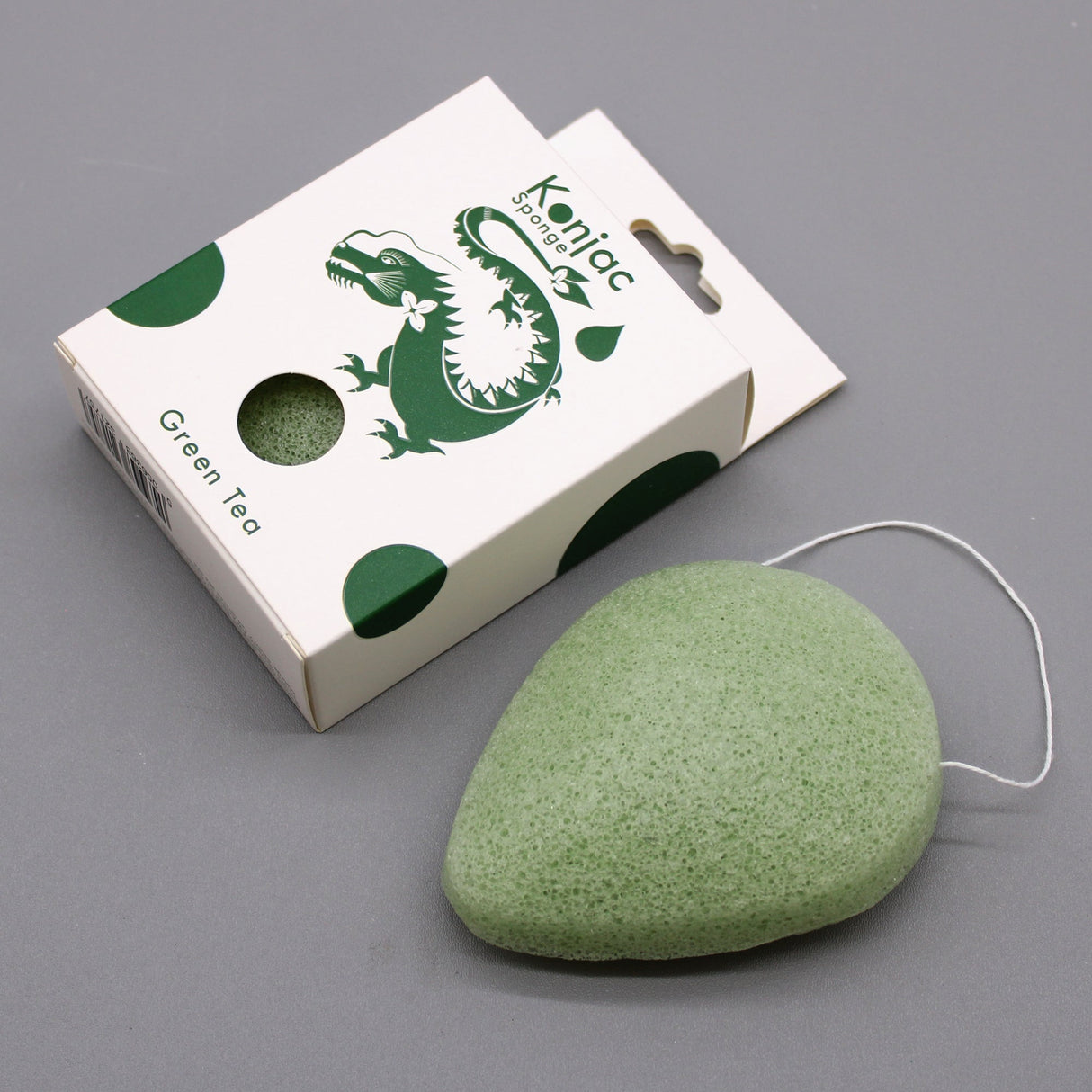 Teardrop Konjac Sponge - Green Tea - Protective - SHAMTAM.COM