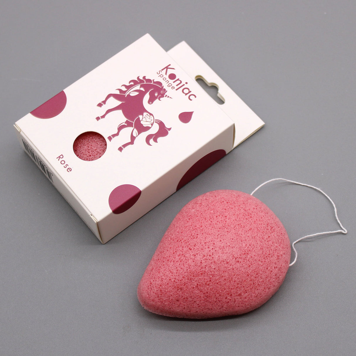 Teardrop Konjac Sponge - Rose - Anti - aging - SHAMTAM.COM