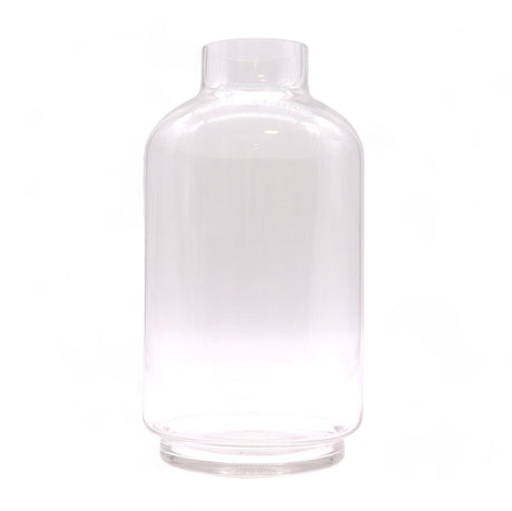 Large Ball Top Terarium on Dark Tung Wood - SHAMTAM.COM