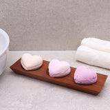 Three Bay Mahogany Soap Dish - SHAMTAM.COM