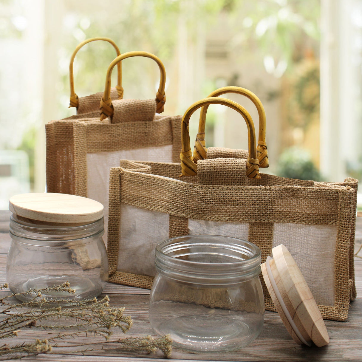 Three Jars - 100% Natural Gift Bag - SHAMTAM.COM