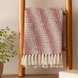 Throw Blanket Boho 125x150cm - Ruby Two Tone - SHAMTAM.COM
