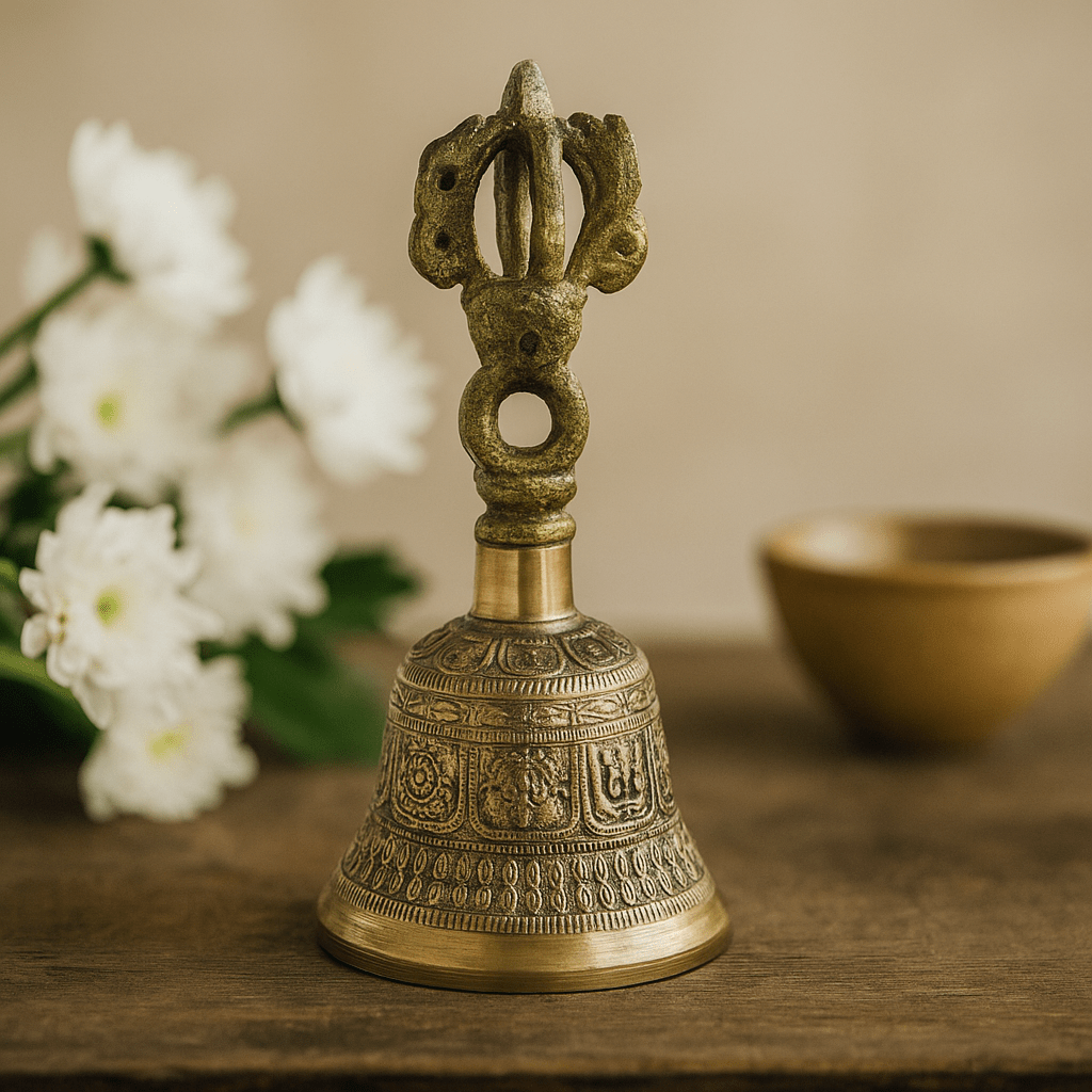 Tibetan Bell 6 x 11.5 cm - SHAMTAM.COM