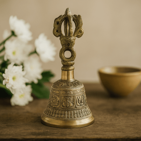 Tibetan Bell 6 x 11.5 cm - SHAMTAM.COM