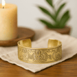 Tibetan Bracelet Brass Five Buddha - SHAMTAM.COM