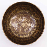 Tibetan Singing Bowl - 16cm - Mantra Healing Engraved - SHAMTAM.COM