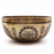 Tibetan Singing Bowl - 21cm - 5 Buddhas Healing Engraved - SHAMTAM.COM