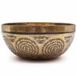 Tibetan Singing Bowl - 21cm - Om & Buddha Healing Engraved - SHAMTAM.COM