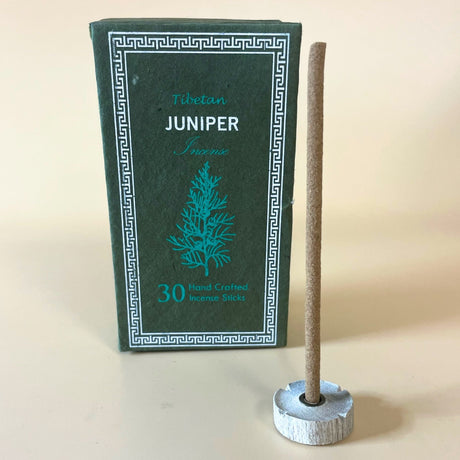 Tibetan Juniper Incense Sticks Gift Set, 30 Sticks - SHAMTAM.COM