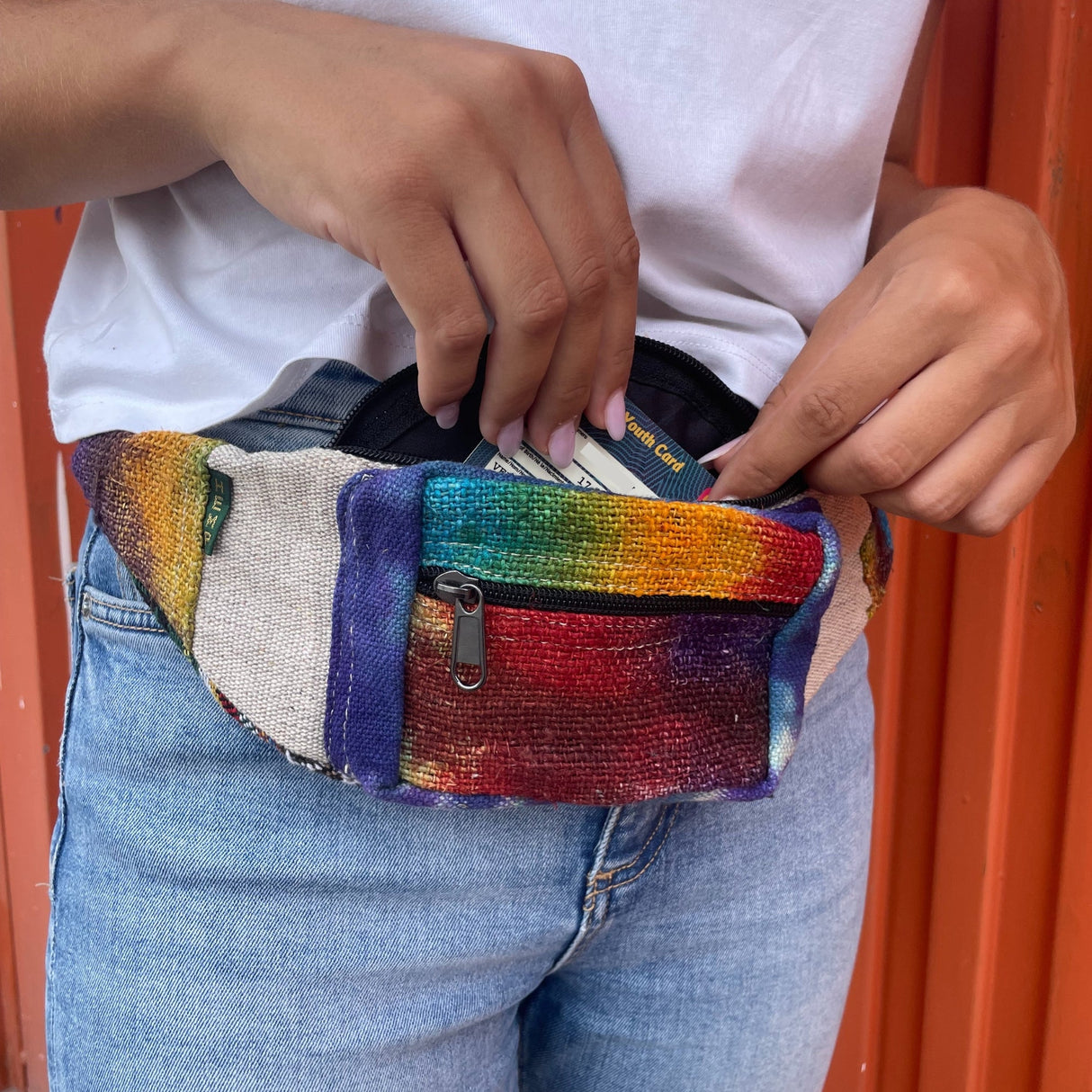 Fanny Pack Tiedye Hemp Bum Bag - SHAMTAM.COM