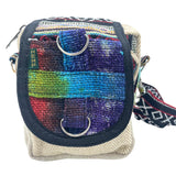 Tiedye Hemp Messenger Bag - SHAMTAM.COM